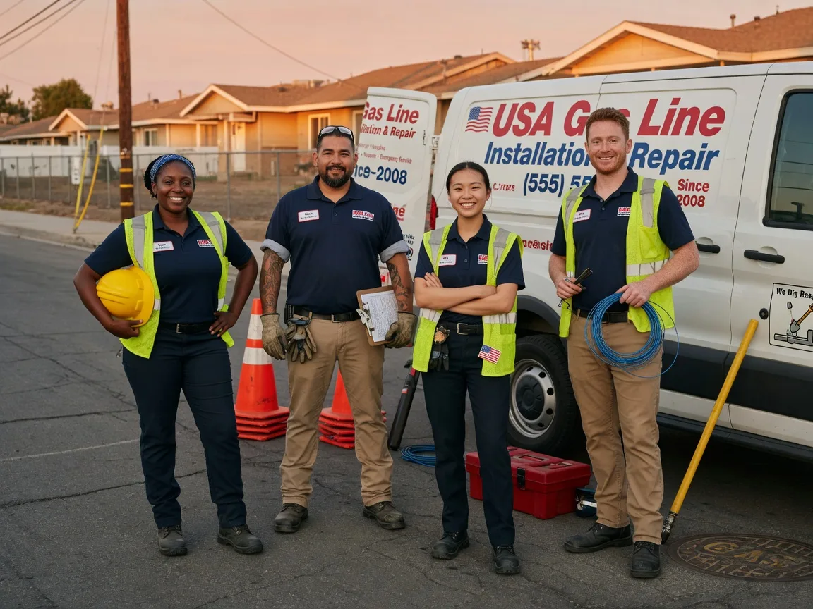 Gas Line Installation company in Hector, NY